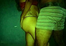 Friend's stepmother sucks my cock and balls eagerly while I watch