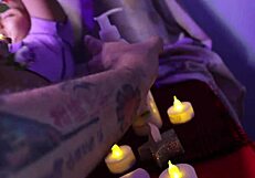 look at this nice xmas tree, it's ready for joy