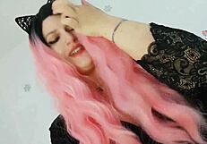 Fetishaurae asks, 'Want your ass destroyed by my strap-on as mistress?'