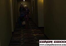 Conorcoxxx Pounds Mature Blonde Sally Dangelo Hard!