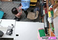 Penelope Punished with Hard Fucking for Shop Theft