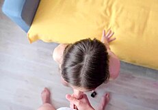 Petite 18+ girl expresses her horniness for anal fucking