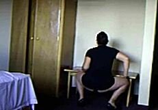 Gordibuena Dances Seductively in Mini Skirt Spying on Legs