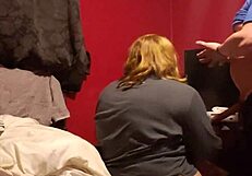 The milf gets creampied during intense sex in the bedroom