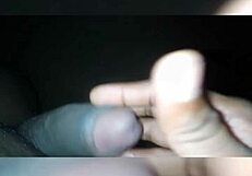 Hey, check out my big cock, the straight friend says to his gay buddy while flexing and cumming.