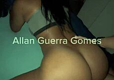 UMA NOITE DE REBOLADA COM A BUNDUDA COM DANA BUENO E O LUTADOR DE MMA ALLAN GUERRA GOMES