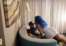 Spanish Barbie Fucks Lucky Guy