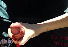 A memorable ride with a blonde