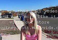 A memorable ride with a blonde