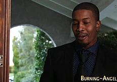 Goth Fetish Girl Rides Big Black Cock