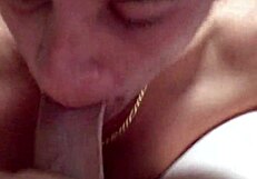 Ashley giving me a blowjob