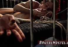 Why are these excited young 18+ tourists worshipping felicity feline's feet as sex slaves?