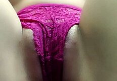 Cute Teen's Tight Pussy Close-Up Action