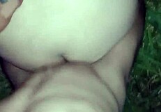 Crossdressing Bitch Bent Over for Doggystyle in Hidden Woods