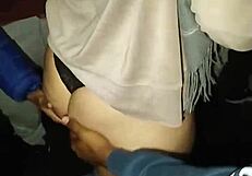 Bella Casada Bent Over in Dogging Doggystyle