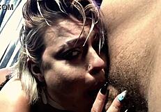 Blonde Milf Nova Cane Eagerly Sucks Monster Cock Orally