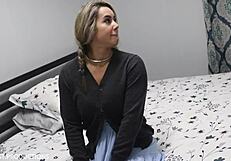 Blonde Misty Bound and Spanked in Dungeon Domination