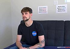 Big Cock Straight Guy Auditions for Gay Porn