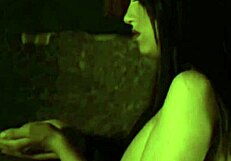 Asian brunette dances nude in sensual tease