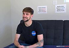 Big Cock Straight Guy Auditions for Gay Porn