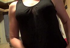 My wife's slut jerks off and exposes herself in front of me