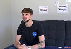 Big Cock Straight Guy Auditions for Gay Porn