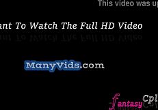 the wife gets cum on her asshole from big black cock