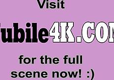 Two busty babes are blowing a fat dick in this group scene