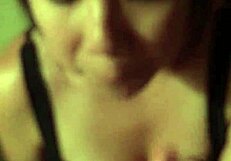 Asian Wife's Blowjob Ends with Cum in Mouth!