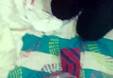 young teen sucking cock while teasing pussy suggestively