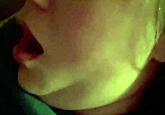 my first lesbian experience with a horny milf wife smoking and kissing