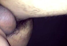 The fat BBW gets a creampie after intense fucking, leaving her completely filled