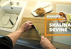 pov - hot wife shalina devine gives blowjob and rides to make hubby cum early morning 😍