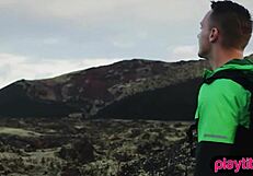 i watched the nasty photographer fuck his petite blonde model outdoors