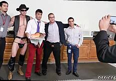 Old gay man surprises straight teen with big birthday sex