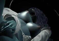 Ranni squirts in Elden Ring fantasy masturbation