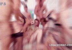 Wow! Laureen and Natalie in a Wild Slow Motion Gangbang