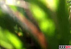 Drone perv punished by teens in garage