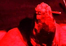 Cock painting turns into extreme hardcore masturbation session