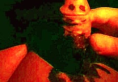 Cock painting turns into extreme hardcore masturbation session