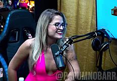 Bruna Carlos Shows Natural Tits and Arches Big Ass