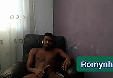 Friend Plays Free Fire While I Masturbate At Home