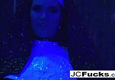 jayden lay back, her fingers exploring her wet pussy to satisfy those horny urges