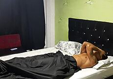 Massage of Stepbrother and Stepsister Ends Up in Bed