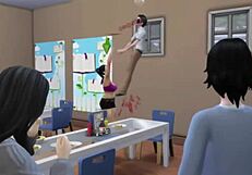 sims bully revenge turns femdom fight wrong in cartoon world