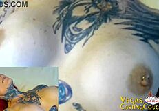 Milf's First Ass Fucking on Camera in Vegas