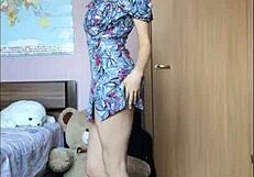 the girlfriend creates a hot pussy video to ease her friend's loneliness when they're apart