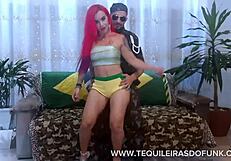 Experience the Live Brazilian Independence Day to the fullest with a hot and horny captain