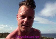 Two Hot Old Men Fucking Pretty Spanish Woman Outdoors