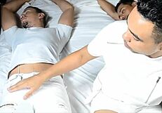 New Year's Party Turns Into Spicy Threesome Sex 😏